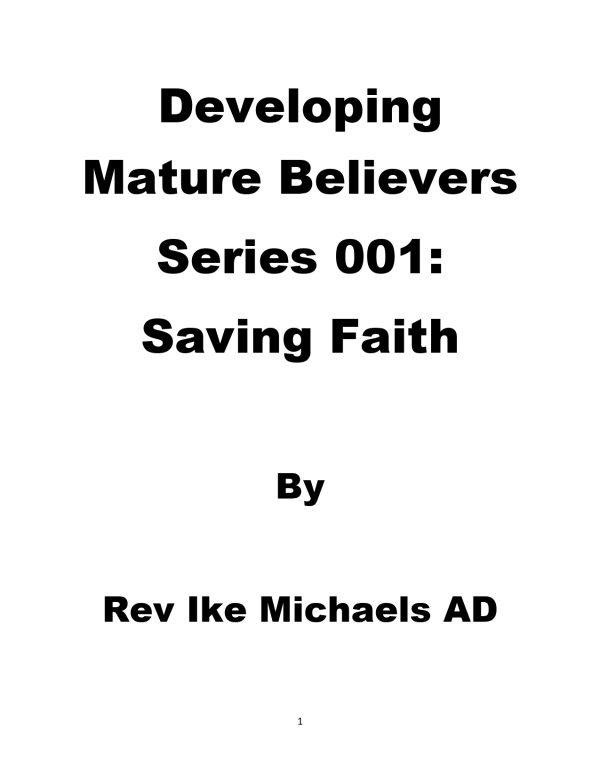 Developing mature believers - Image 3