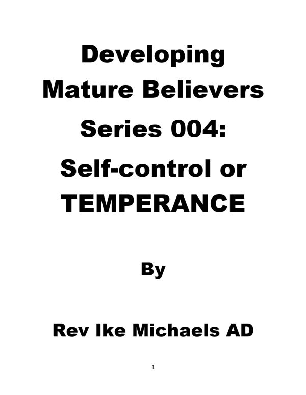 Developing mature believers 4 - Image 3