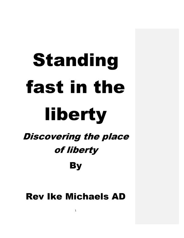 Standing Fast In The Liberty - Image 3