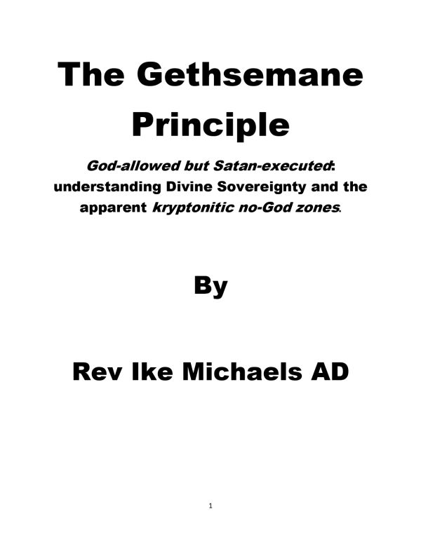 The Gethsemane Principle - Image 3