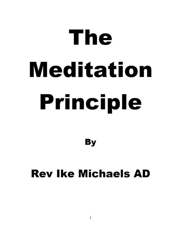 The Meditation Principle - Image 3